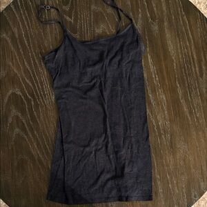Women's Dark Gray Slim Cami Tank Top